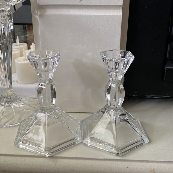 CRYSTAL CANDLE HOLDERS - Picture 6 of 12
